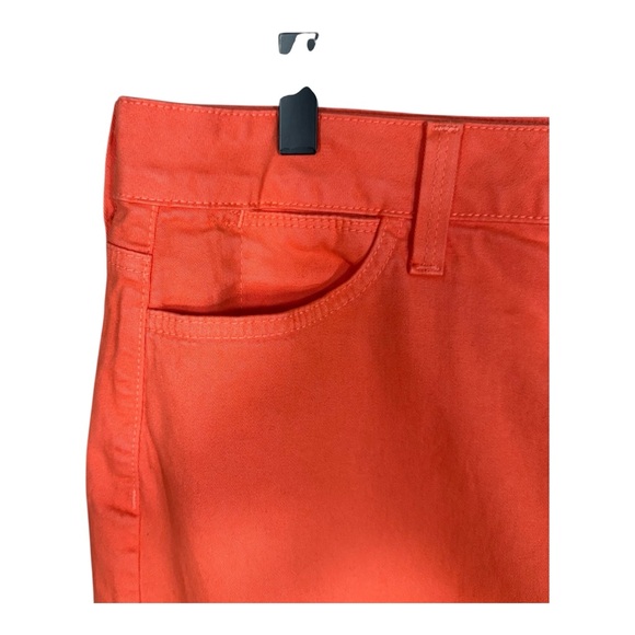 NYDJ Not Your Daughter’s Jeans Pencil Skirt Papaya Color Size 14 Made In USA - Picture 3 of 12